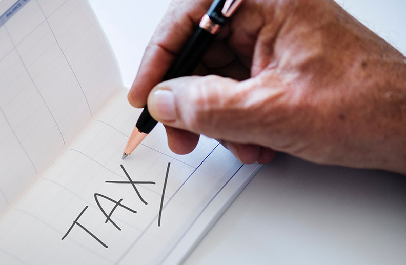 writing-check-for-property-taxes
